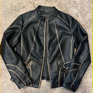 LA Coalition Faux Leather Jacket